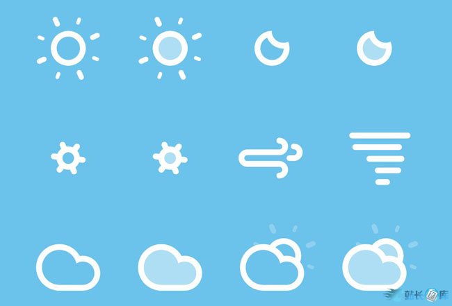 css3实现天气图标