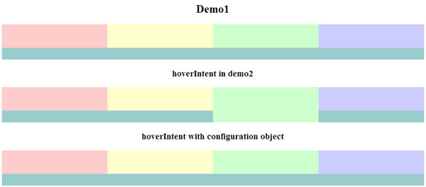 hoverIntent点击延时菜单jQuery插件