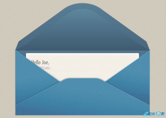 jQuery+css3实现信封效果
