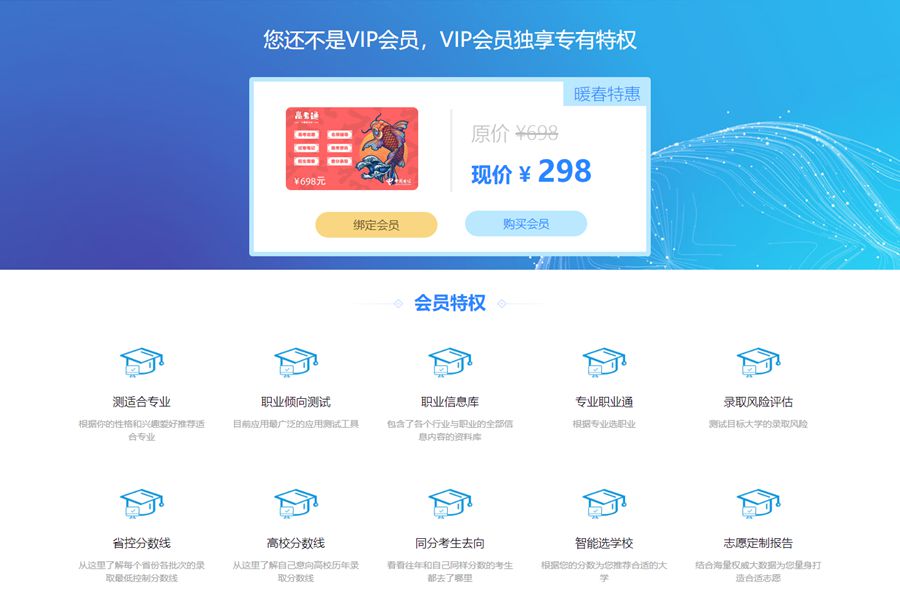 vip会员特权页面div+css源码下载