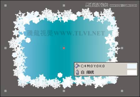 CorelDRAW实例教程：制作圣诞快乐艺术字教程,PS教程,思缘教程网