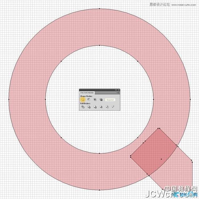 Illustrator制作蓝色苹果QuickTime标志,PS教程,汇云资源网