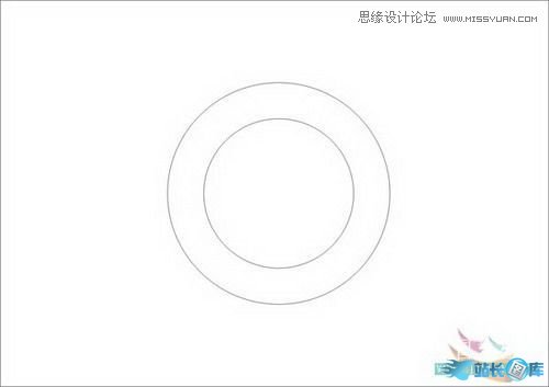 CorelDraw交互式调和工具制作卡通彩虹,PS教程,汇云资源网
