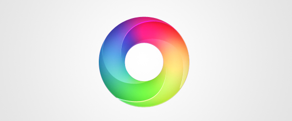 Photoshop制作圆形炫彩LOGO教程,PS教程,汇云资源网