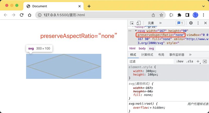 带你了解HTML5 SVG，看看怎么绘制自适应的菱形