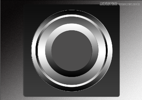 Photoshop绘制金属质感的指南针,PS教程,汇云资源网