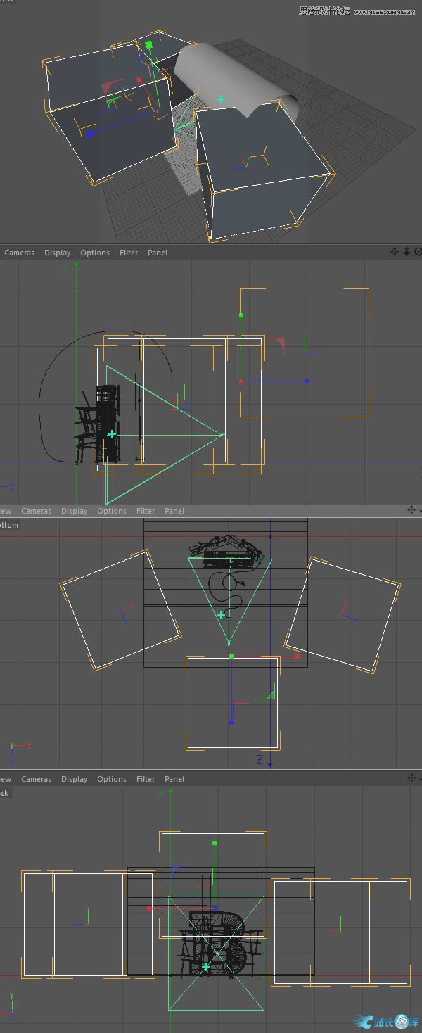 Photoshop结合C4D制作三维立体艺术字,PS教程,汇云资源网