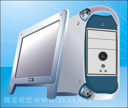 CDR制作电脑宣传海报教程