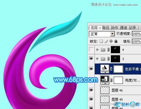 Photoshop制作61儿童节绚丽艺术字教程,PS教程,汇云资源网