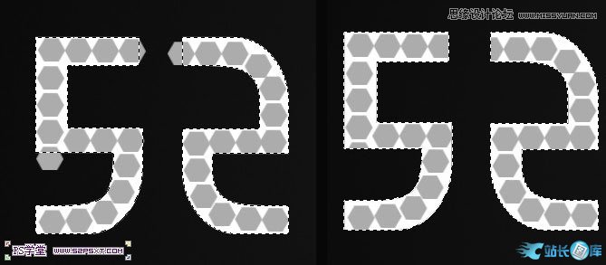 Photoshop制作逼真的镶嵌钻石艺术字,PS教程,汇云资源网