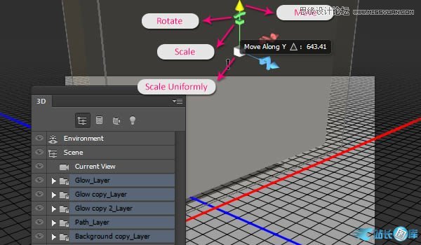 Photoshop绘制超酷的3D门牌艺术字教程,PS教程,汇云资源网