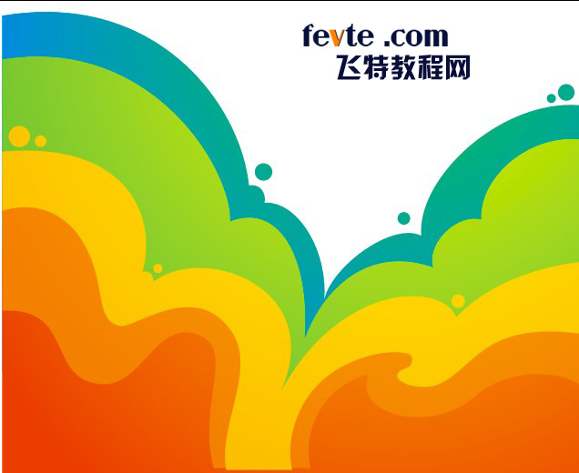 CDR绘制活力城市/海报