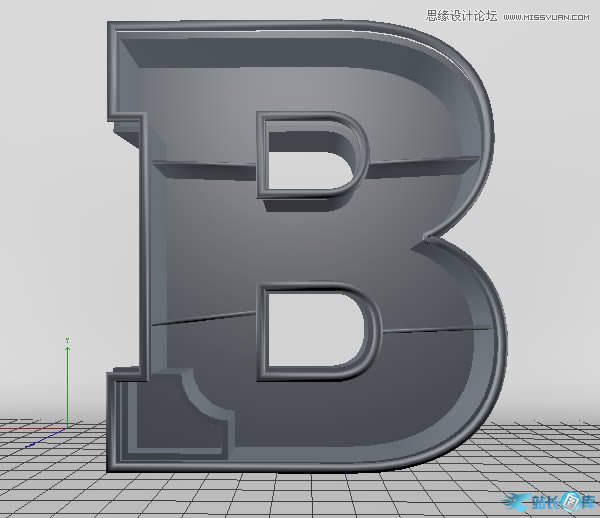 Photoshop结合C4D制作三维立体艺术字,PS教程,汇云资源网