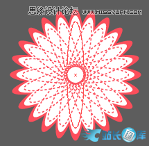 Illustrator绘制炫丽时尚的花朵教程,PS教程,汇云资源网