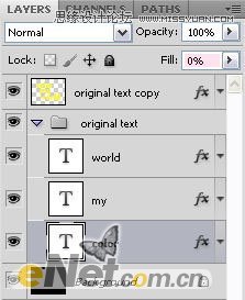 Photoshop制作炫彩效果的霓虹字教程,PS教程,思缘教程网