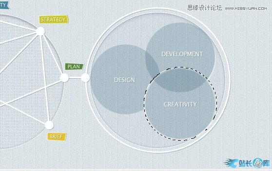 Photoshop设计简洁大方的网页界面,PS教程,汇云资源网