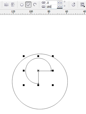 CDR制作IE浏览器标志教程