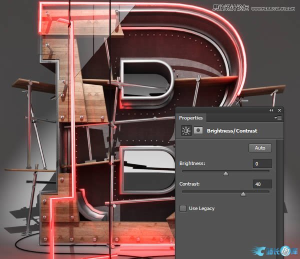 Photoshop结合C4D制作三维立体艺术字,PS教程,汇云资源网