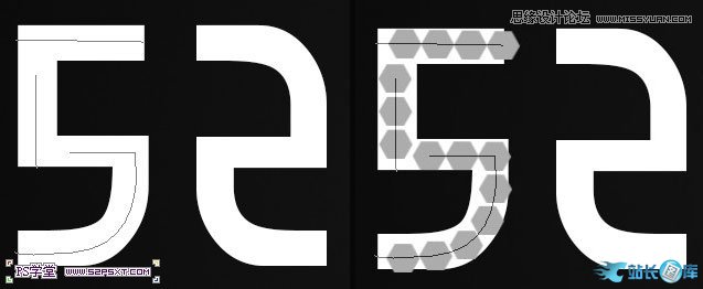 Photoshop制作逼真的镶嵌钻石艺术字,PS教程,汇云资源网