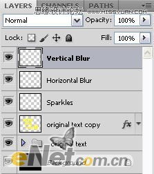 Photoshop制作炫彩效果的霓虹字教程,PS教程,思缘教程网