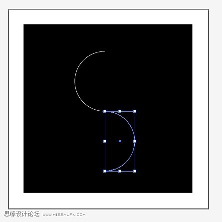 AI制作立体三维线条字母标志