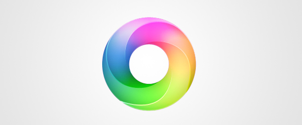 Photoshop制作圆形炫彩LOGO教程,PS教程,汇云资源网