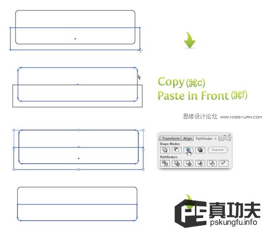 Illustrator使用混合和透明度制作发光按钮,PS教程,汇云资源网