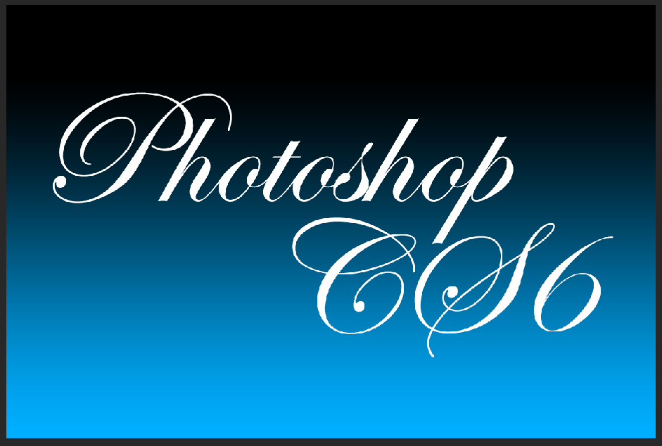 PhotoShop CS6制作梦幻高光流线花体艺术字效教程
