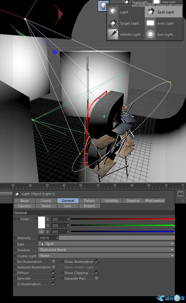 Photoshop结合C4D制作三维立体艺术字,PS教程,汇云资源网