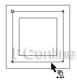 CDR凿刻效果的制作技巧
