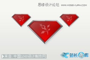 Photoshop绘制宝石风格的LOGO设计教程,PS教程,汇云资源网