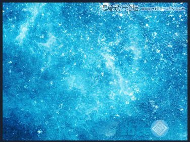 Photoshop制作蓝色冰霜效果的艺术字教程,PS教程,汇云资源网