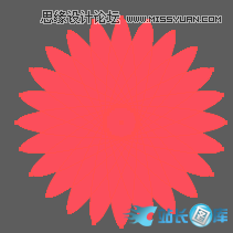 Illustrator绘制炫丽时尚的花朵教程,PS教程,汇云资源网