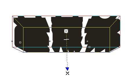 CDR快速制作质感立体字