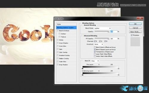 Photoshop制作可口的饼干文字特效,PS教程,汇云资源网