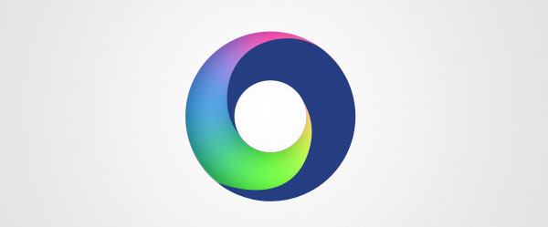 Photoshop制作圆形炫彩LOGO教程,PS教程,汇云资源网