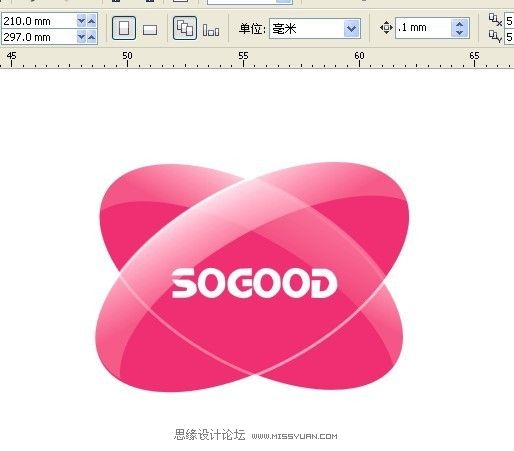 Coreldraw简单制作质感的图标,PS教程,思缘教程网