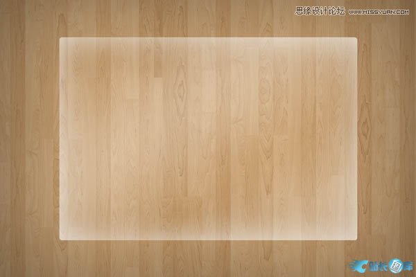 Photoshop制作个性的透明玻璃效果牌,PS教程,汇云资源网